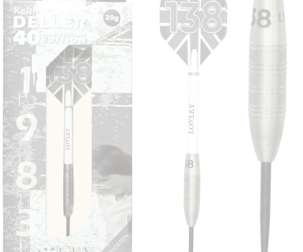 Keith Deller 40th Anniversary Edition Darts – Loxley Darts