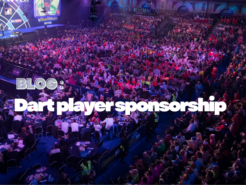All about dart player sponsorship
