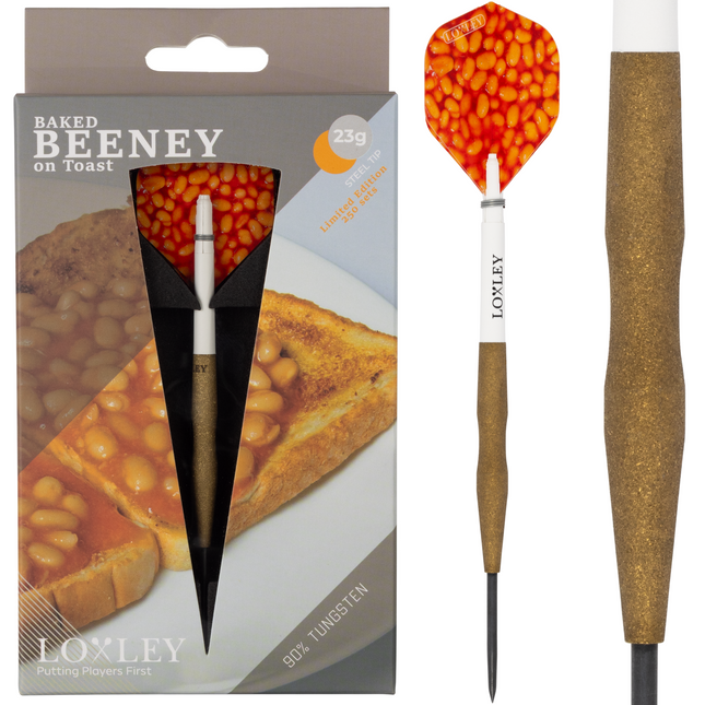 Baked Beeney on Toast Darts
