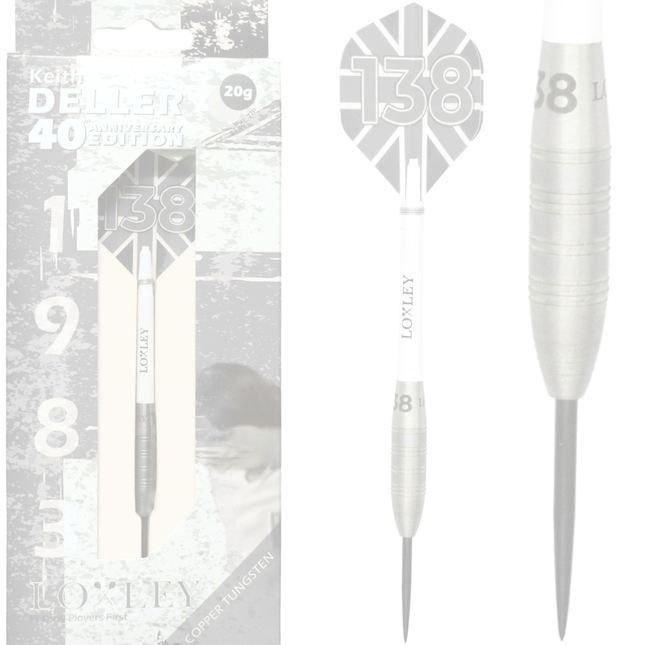 Keith Deller 40th Anniversary Edition Darts