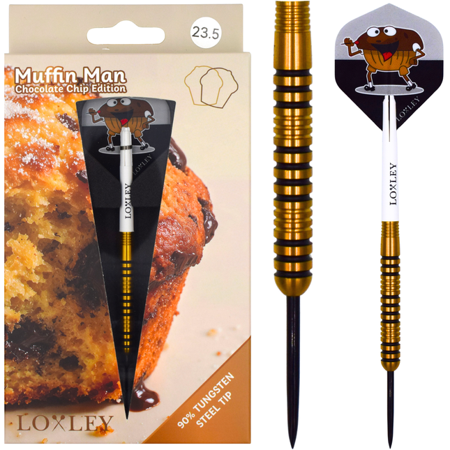 Muffin Man Chocolate Chip Edition Darts